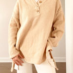 Free People  Hailee Sweater in Tan Photo 0