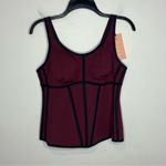 Honeylove‎ boldness tank top maroon black womens size XL shapewear new with tags Purple Photo 2
