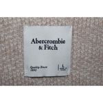 Abercrombie & Fitch  Beige White Knit Sleeveless V-Neck Sweater Vest Size Large L Photo 2