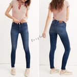 Madewell NEW 10" High-Rise Skinny Jeans in Danny Wash: TENCEL™ Denim, 23 Photo 1