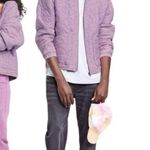 Wild Fable Hooded Quilted Jacket Light Purple- Size S Photo 1