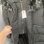 Noize Gigi Vegan Faux Fur Trim Quilted Parka medium S7 Black Photo 10