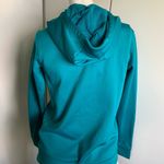 Nike  XS teal hoodie sweatshirt Just Do It Photo 3