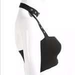 Punk Gothic Sexy Halter Choker Black Crop Top Size undefined Photo 6