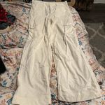 American Eagle White Corduroy Pants Photo 0