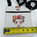 NWT PRINCESS Accessories Frida Kahlo white shoulder or crossbody bag Photo 6