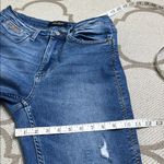 Judy Blue  Howdy High Waisted boyfriend fit Raw hem Jeans, size 9/29, Jb88108md Photo 6