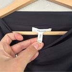 Maurice's Grey Black Women's Top Blouse Cinched Side Cowl Neck Stretch XXL Photo 1