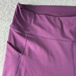 Fabletics PureLuxe Womens Purple Cropped Athletic Leggings with Pockets Yoga 4X Photo 4