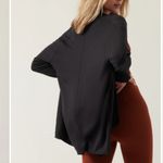 Athleta  Pranayama Wrap cardigan Black Size Small Photo 2