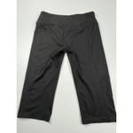 Victoria's Secret Victoria Sport‎ Capri Leggings Workout Fitness Cropped Black Red L Photo 4