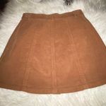 American Eagle NWT Corduroy Button Down  Skirt Photo 2