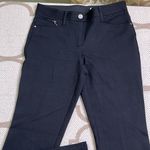 Chico's  Ponte knit So Slimming Jeggings Black Solid Stretch Pants, Size 2 short Photo 10