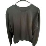 Lululemon  Athletica Black All Yours Crewneck Heavyweight Sweatshirt Photo 0