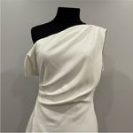Elliatt  Pallas Asymmetrical Dress in White Small S Photo 4