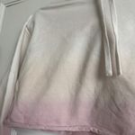 Pura Vida Pink and White Ombré Cropped Hoodie Feel Your Feelings size XS Photo 2