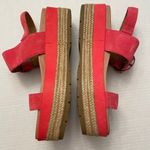 UGG  April Espadrille Platform Sandal Suede Shoes Size 11 NWT Barbie Core Photo 6