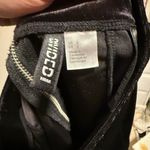 Divided Black Velvet Skirt Photo 2