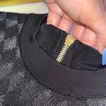 Balmain Black Mesh Harlequin Long Sleeve Mini Dress Photo 13