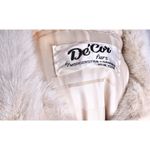 Mob wife Mob boss Womens Vintage De'Cor Blonde Ranch Mink CPO Jacket S/M 1970s Photo 6