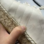 Steve Madden  Tamilyn White Faux Leather Platform Espadrille Shoes Womens 10 Flat Photo 11