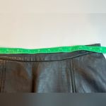 INC  International Concepts Black Leather Skirt Photo 4
