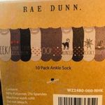Rae Dunn Halloween Socks 10 Pack NWT EEK Spooky Ankle Socks Fall Cute Gift Set Photo 2
