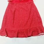 superdown Mercy Polka Dot Dress in Red Photo 12