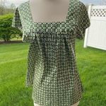 Banana Republic Square Neck Silk Blouse Photo 0