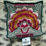 Johnny Was  Maisie Easy Button Linen Embroidered Tunic Dress Multicolor Size XL Photo 7