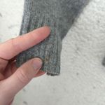 J.Crew Wool Llama Alpaca Jeweled‎ Embellished Sweater Womens S Small Gray Photo 9