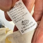 Monbebe Mom Daisy Beige Cotton Midi Dress Womens XS Cottage Core Prairie Minimal Photo 7