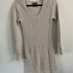 Abercrombie & Fitch neutral knit sweater dress size small Photo 0