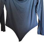 Aritzia Babaton Bodysuit Womens 2XL Black Snap Button Thong One Piece Photo 3