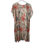 Intimate Moods Silky Shiny Robe Dressing Size Medium Loungwear Pleated Photo 1