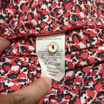 Suzanne Betro Suzanne Bento Red Floral Blouse Photo 7