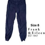 Frank & Eileen  Women's Jameson Navy Ankle Pants EUC Photo 1