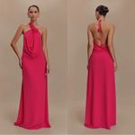 Meshki NWT  Rosalia Cowl Neck Maxi Dress Raspberry Pink XS Photo 1