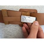 Ba&sh Betty Suede Square Buckle Belt in Brown Size 85 (29in) Photo 2