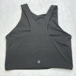 Athleta  Women’s Conscious Crop Top with Built in Bra- Size Small- Olive Green Photo 3