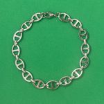 Titanium Steel Link Chain Bracelet for Men Women,Unisex Punk Hip Hop Bracelet Silver Photo 0