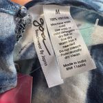 Beachwear by Japna Women's Blue Sleeveless Handkerchief Hem Midi Cover Photo 6