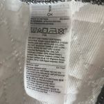 Gap  pullover quilted geometric turtleneck S  black white pockets winter active Photo 6