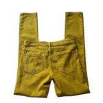 Pilcro and the Letterpress Anthropologie Mustard Stet Skinny Jeans, Sz 27 Photo 4