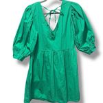 ASOS puff sleeve mini smock dress Photo 1