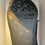 Fendi Vintage Kitten Heels, Black Suede Upper and Rubber Soles with Dust Bags Photo 5