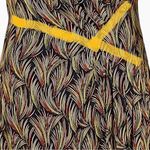 Moulinette Soeurs /ANTHROPOLOGIE “Silk Feather Dress” in 100% Silk. Size 6. EUC Photo 3