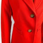 Talbots Oversized Red Blazer Jacket Size 2 Photo 2
