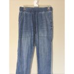 Cloth & Stone Medium Wash Chambray Denim Jogger Elastic Waist Pants Womens XS Photo 1