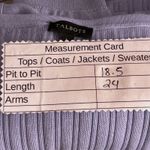 Talbots  Sweater Large Lilac Photo 7
